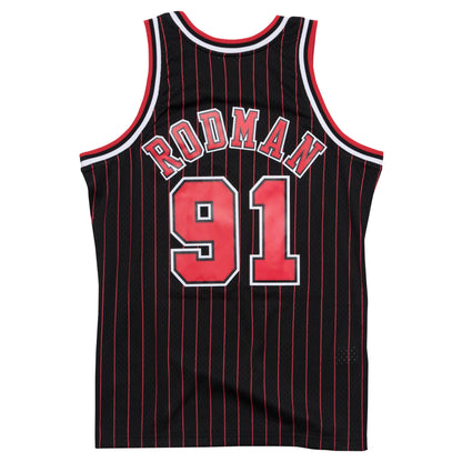Mitchell & Ness Men's NBA Swingman Alternate Jersey Bulls 1995 Dennis Rodman