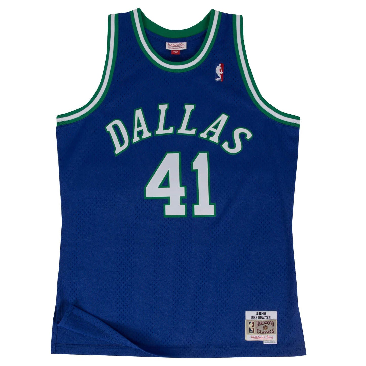 Mitchell & Ness Men's NBA Swingman Road Jersey Mavericks 98 Dirk Nowitzi