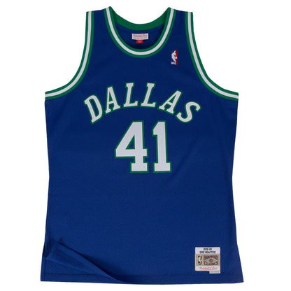Mitchell & Ness Men's NBA Swingman Road Jersey Mavericks 98 Dirk Nowitzi