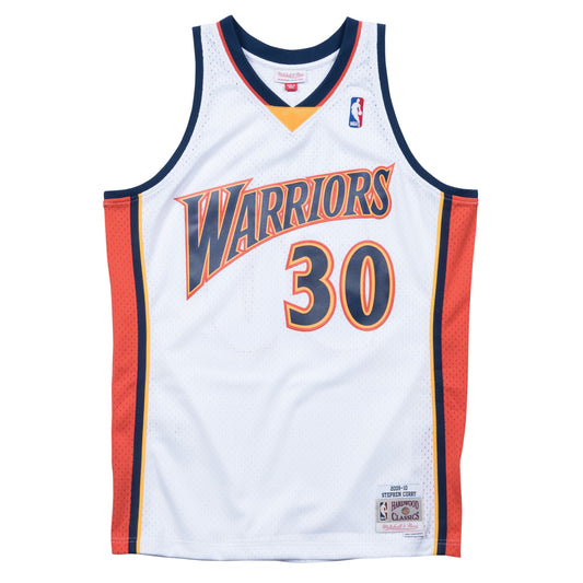 Mitchell & Ness Men's NBA Swingman Home Jersey Warriors 09 Steph Curry