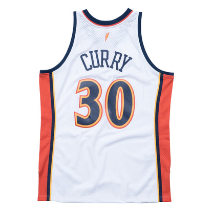 Mitchell & Ness Men's NBA Swingman Home Jersey Warriors 09 Steph Curry