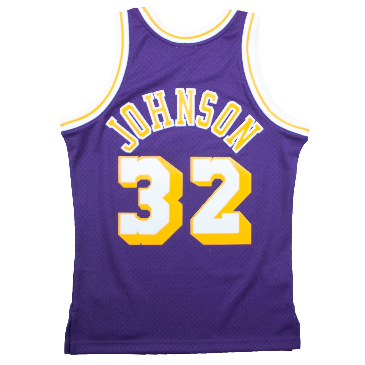 Mitchell & Ness Men's NBA Swingman Road Jersey Lakers 84 Magic Johnson