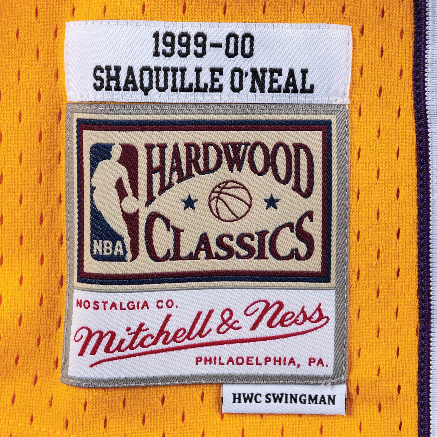 Mitchell & Ness Men's NBA Swingman Home Jersey Lakers 99 Shaquille O'Neal