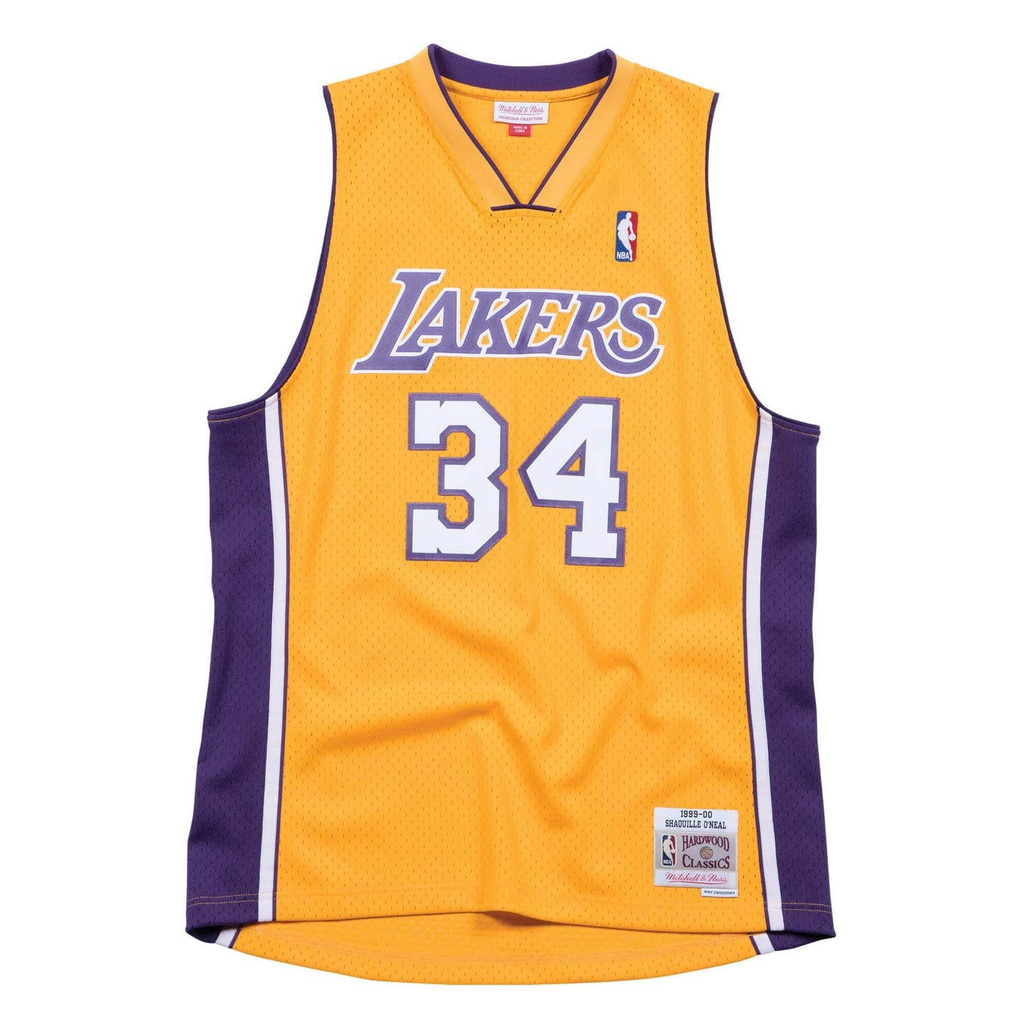 Mitchell & Ness Men's NBA Swingman Home Jersey Lakers 99 Shaquille O'Neal