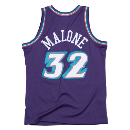 Mitchell & Ness Men's NBA Swingman Road Jersey Jazz 96 Karl Malone