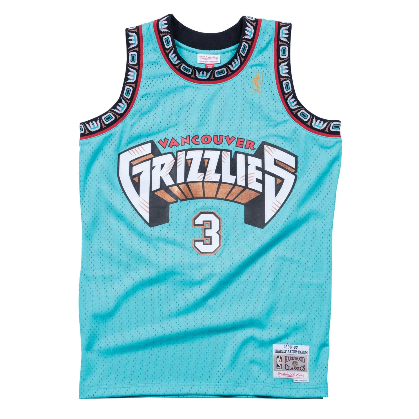 Mitchell & Ness Men's NBA Swingman Road Jersey Grizzlies 96 Shareef Abdur-Rahim