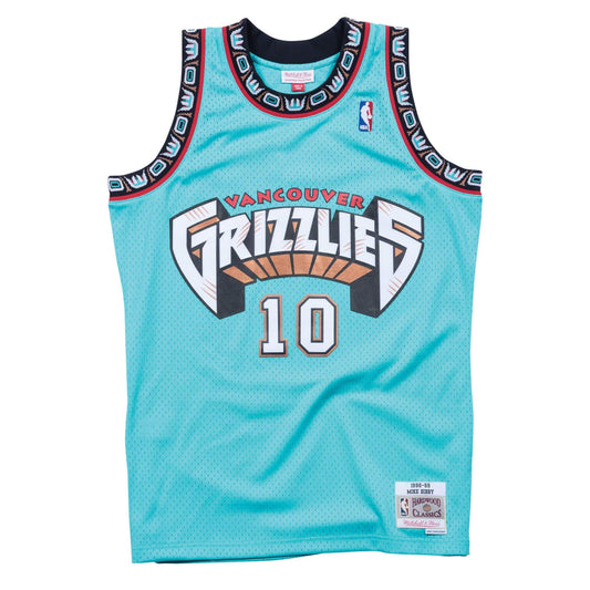 Mitchell & Ness Men's NBA Swingman Road Jersey Grizzlies 98 Mike Bibby