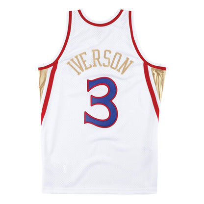 Mitchell & Ness Men's NBA Cny Swingman Jersey 76Ers 96 Allen Iverson