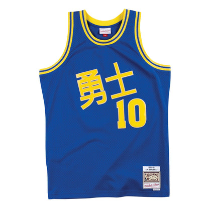 Mitchell & Ness Men's NBA Cny Swingman Jersey Warriors 90 Tim Hardaway
