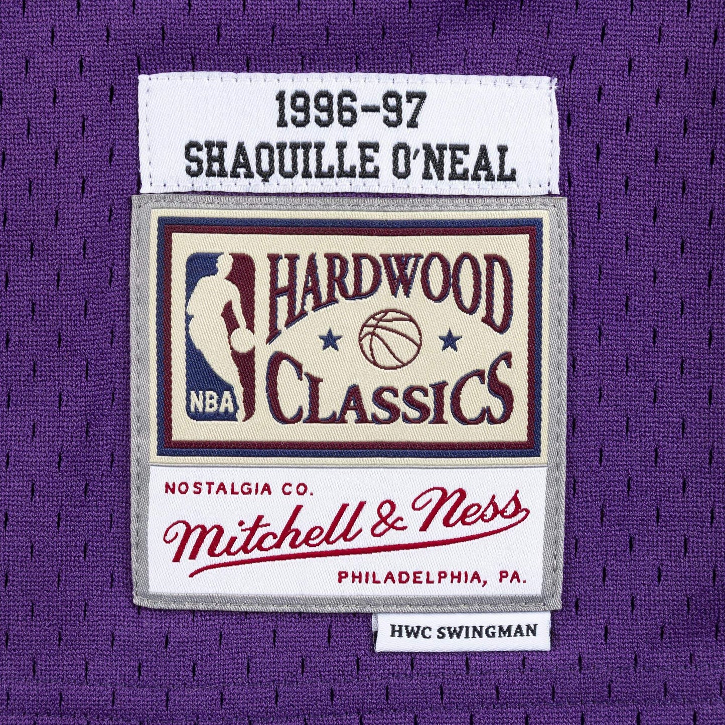 Mitchell & Ness Men's NBA Cny Swingman Jersey Lakers 96 Shaquille O'Neal