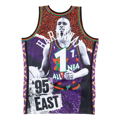 Mitchell & Ness Men's NBA Sublimated Swingman Jersey Allstar East 95 Hardaway