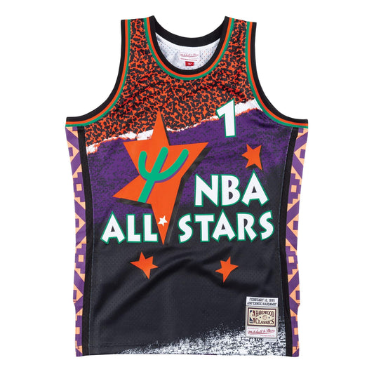 Mitchell & Ness Men's NBA Sublimated Swingman Jersey Allstar East 95 Hardaway