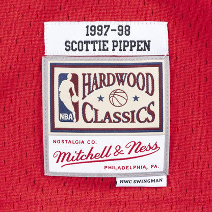 Mitchell & Ness Men's NBA Cny Swingman Jersey Bulls 97 Scottie Pippen