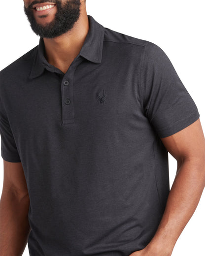 Spyder Men's Short Sleeve Jersey - Black