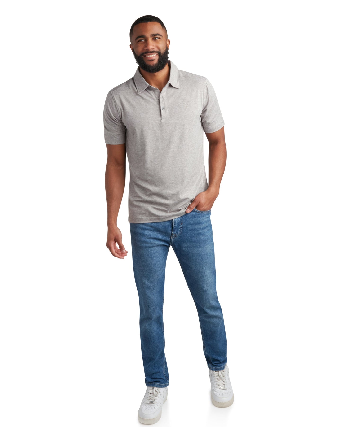 Men's Short Sleeve Jersey - Heather Grey