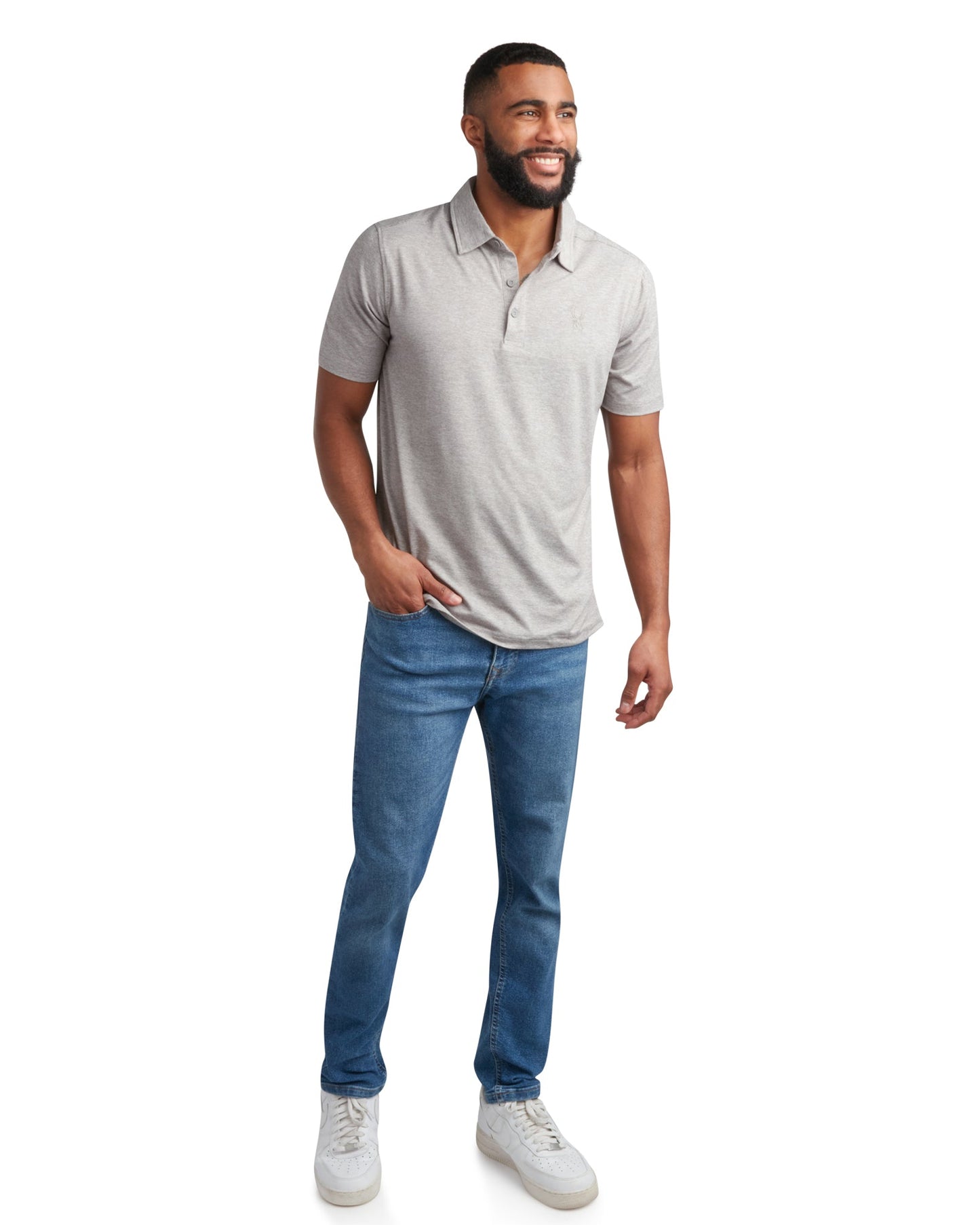 Men's Short Sleeve Jersey - Heather Grey