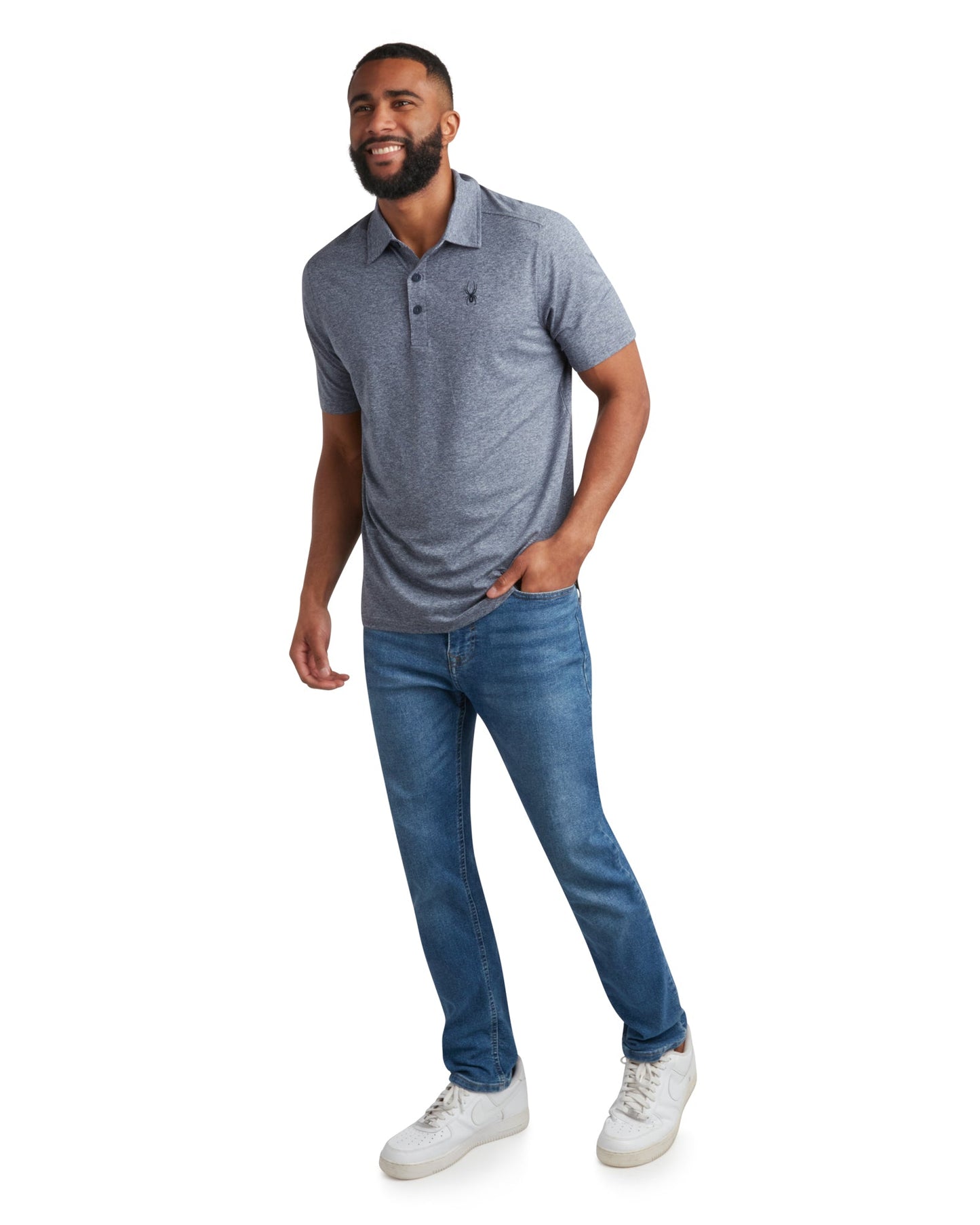 Men's Short Sleeve Jersey - Navy