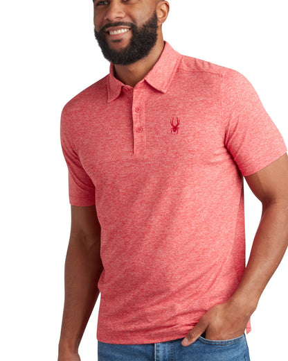 Men's Short Sleeve Jersey - Spyder Red