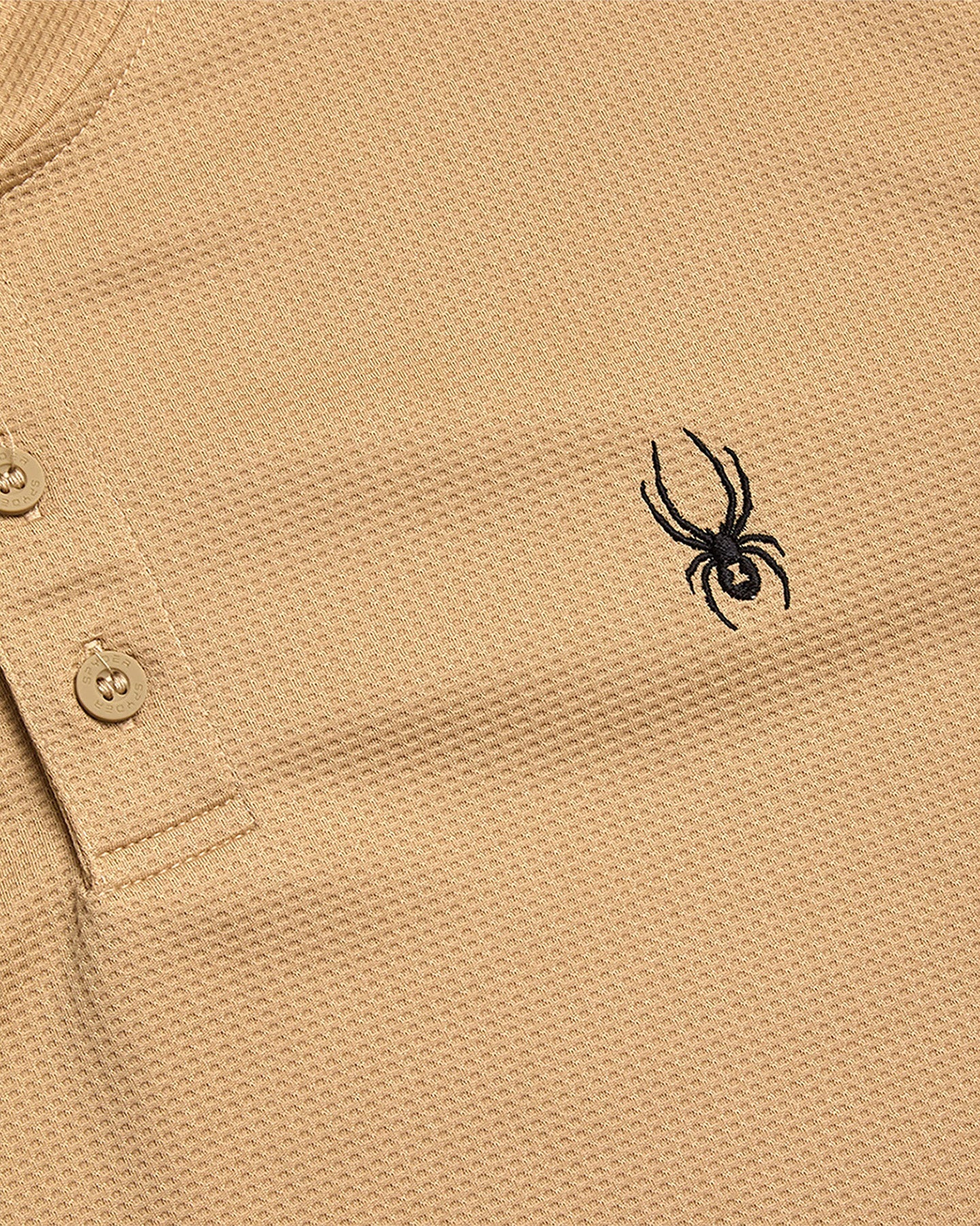 Men's Long Sleeve Thermal Henley - Sand
