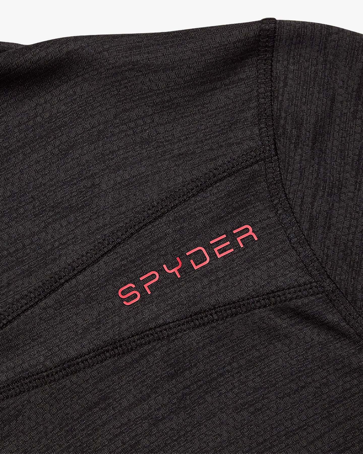 Men's Knit Half Zip - Black