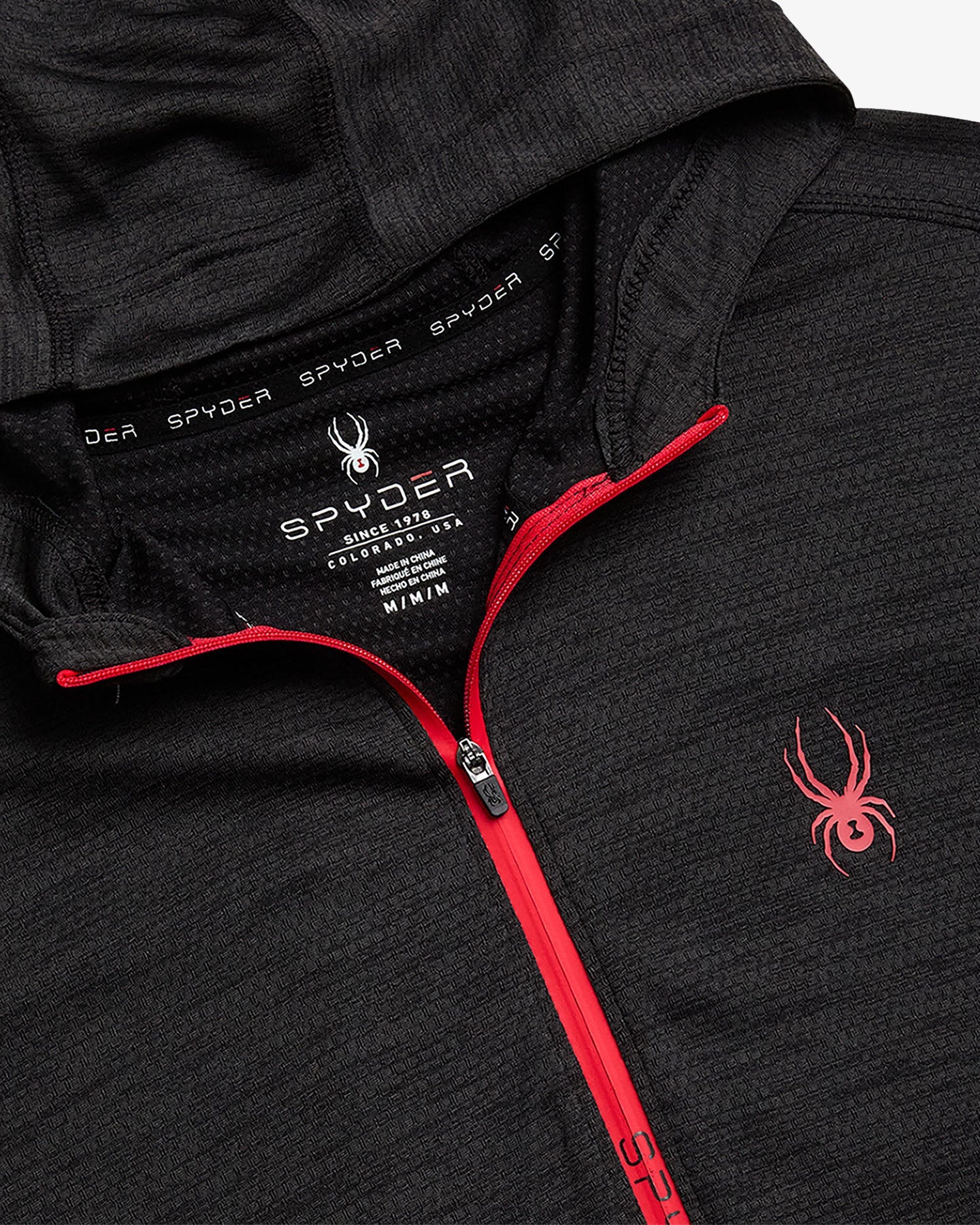 Men's Knit Half Zip - Black