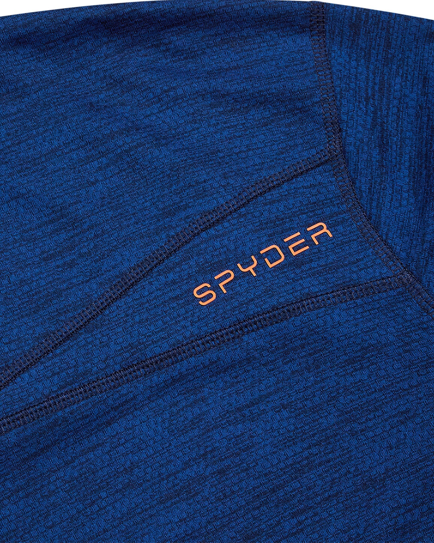 Men's Knit Half Zip - Blue