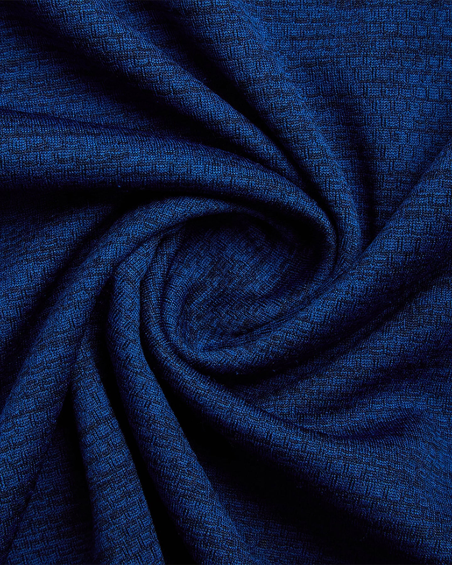 Men's Knit Half Zip - Blue