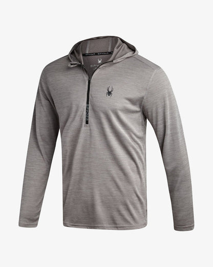Men's Knit Half Zip - Grey