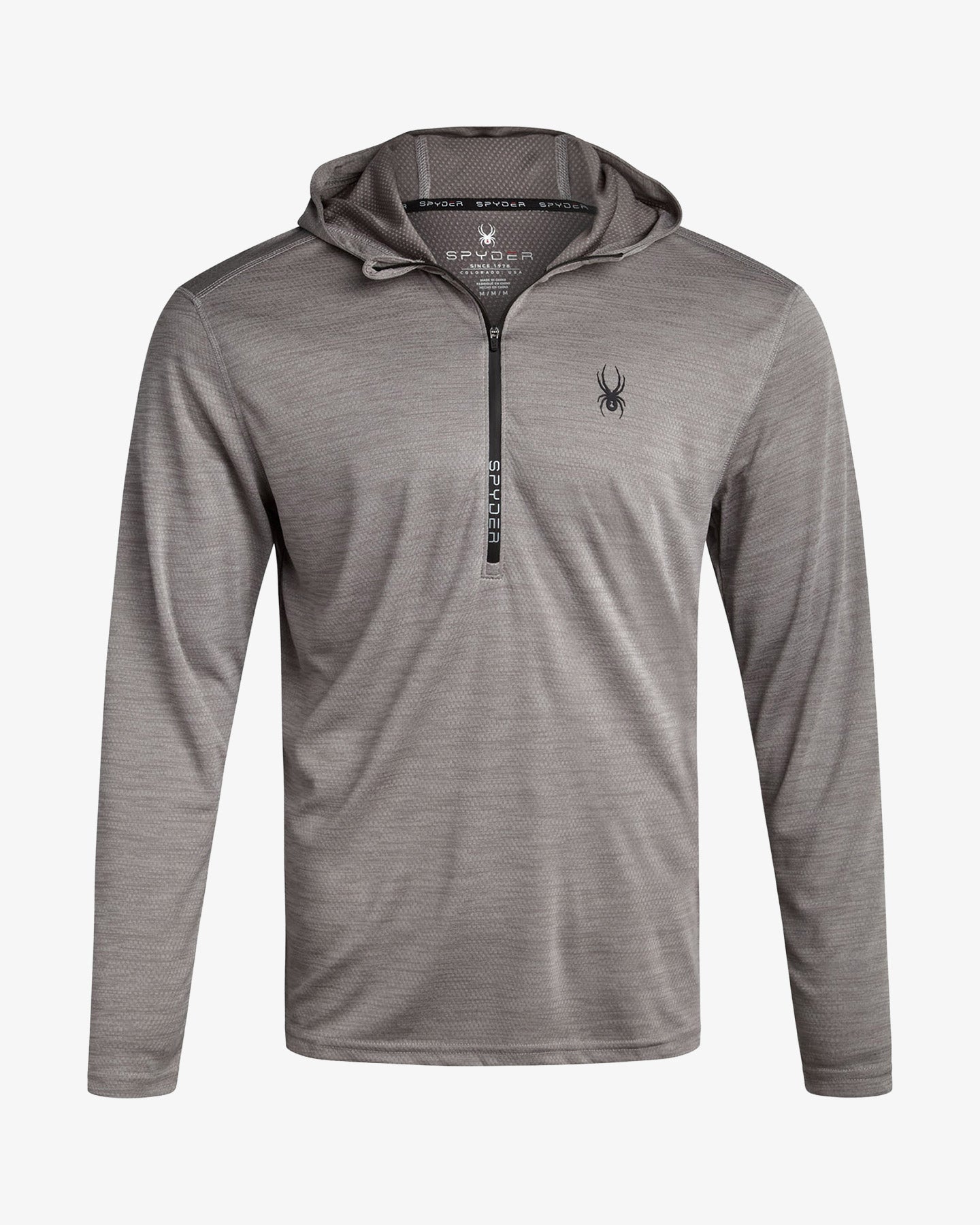 Men's Knit Half Zip - Grey