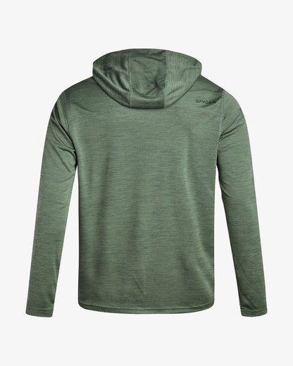 Men's Knit Half Zip - Spruce Green