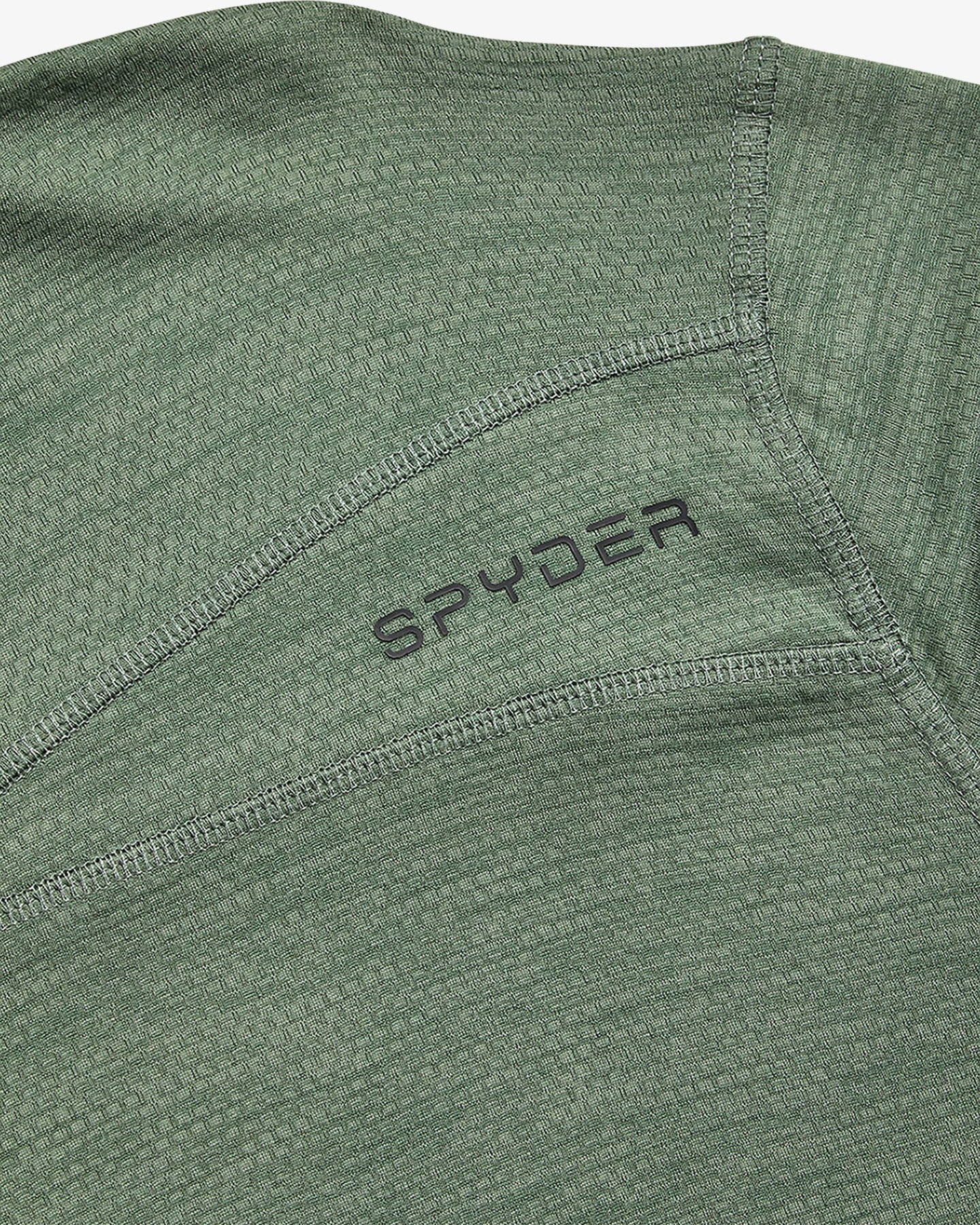Men's Knit Half Zip - Spruce Green
