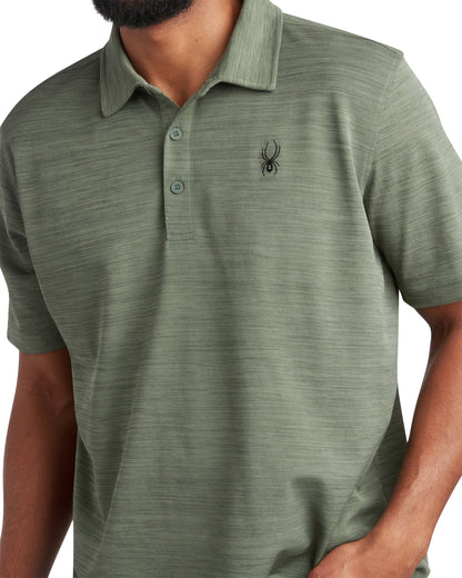 Men's Short Sleeve Tech Pique - Spruce Green