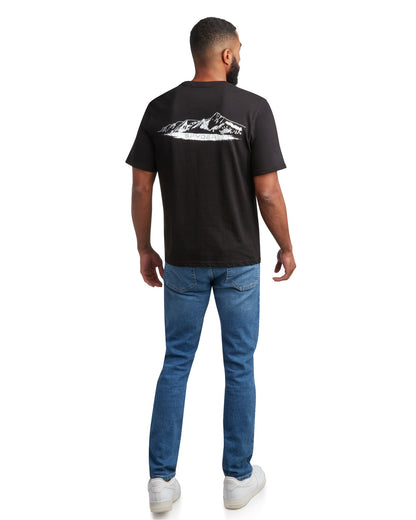 Men's Short Sleeve Mountain - Black