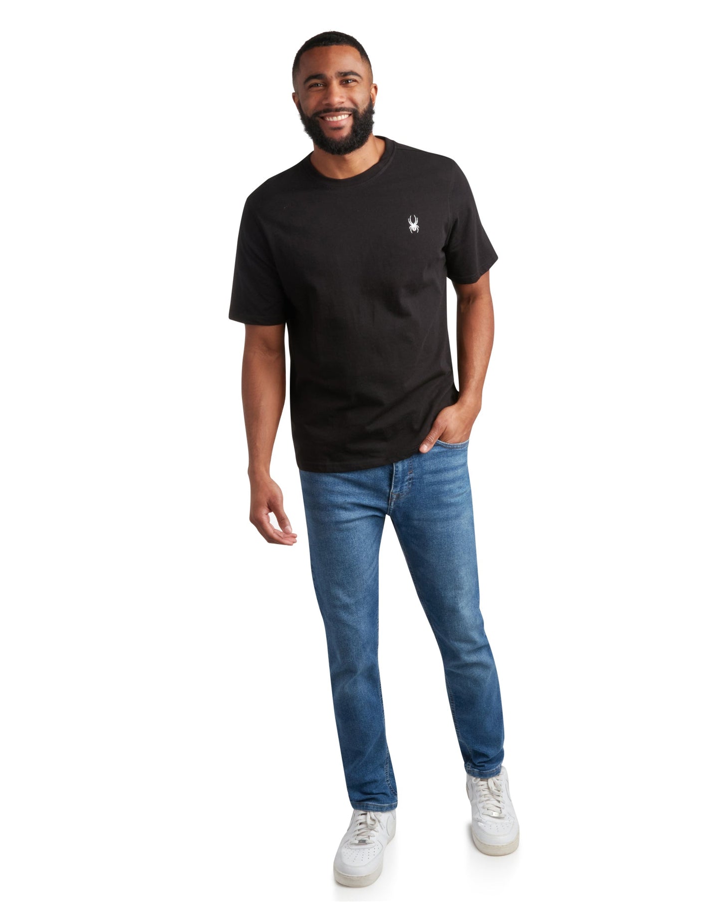Men's Short Sleeve Mountain - Black
