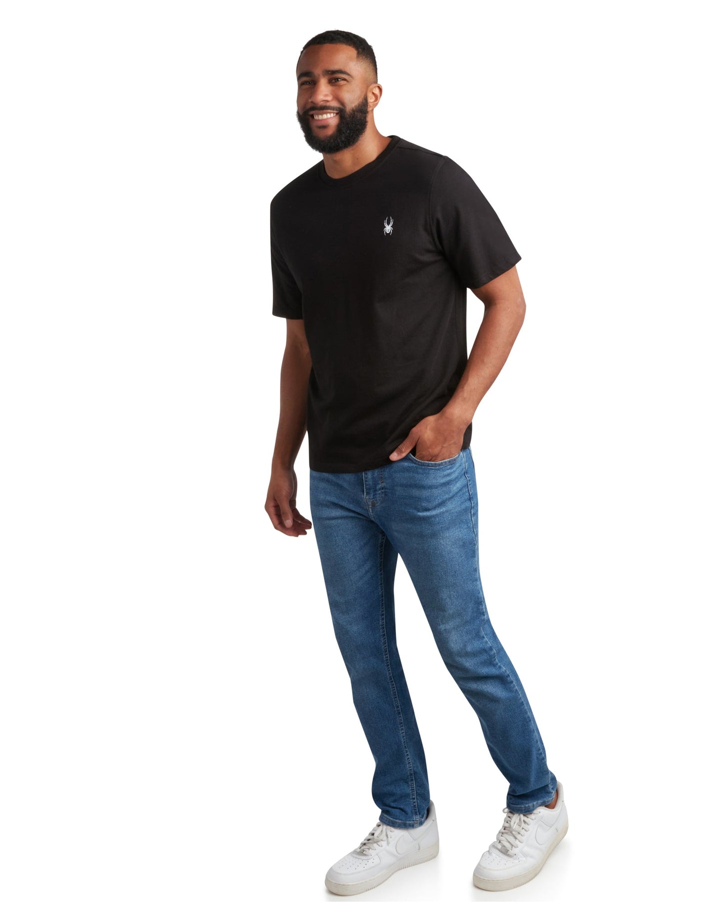 Men's Short Sleeve Mountain - Black