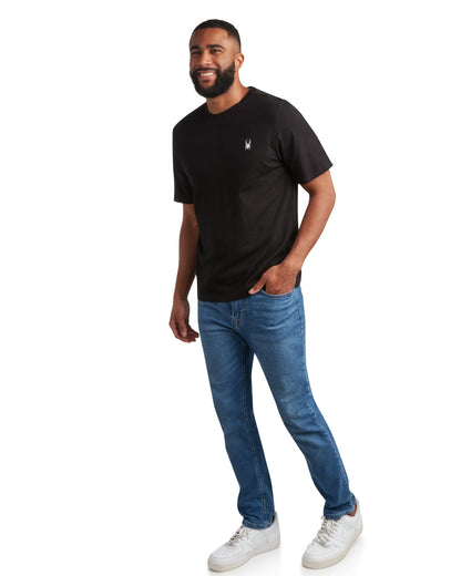 Men's Short Sleeve Mountain - Black