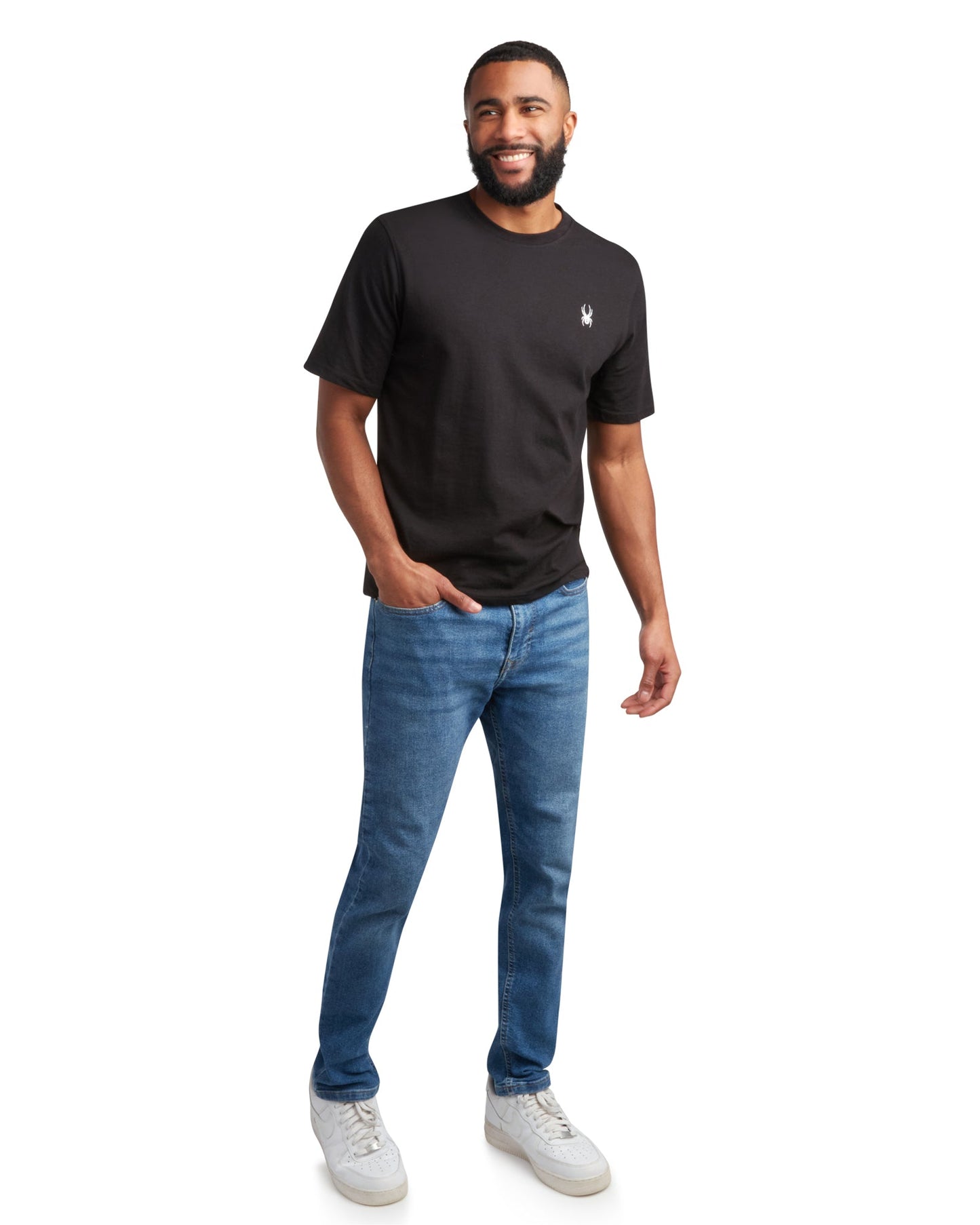 Men's Short Sleeve Mountain - Black