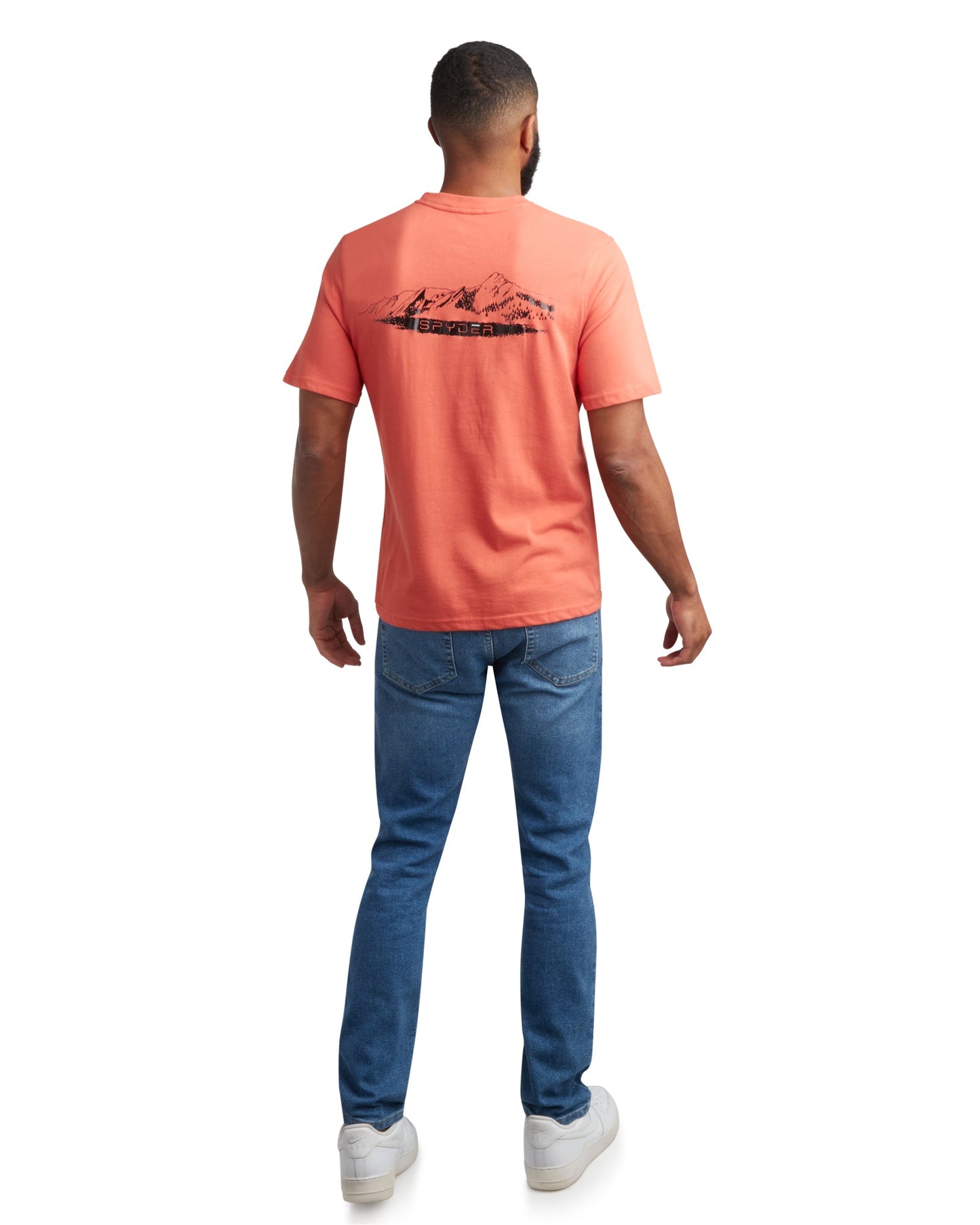 Men's Short Sleeve Mountain - Burnt Orange