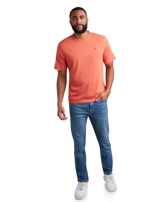 Men's Short Sleeve Mountain - Burnt Orange