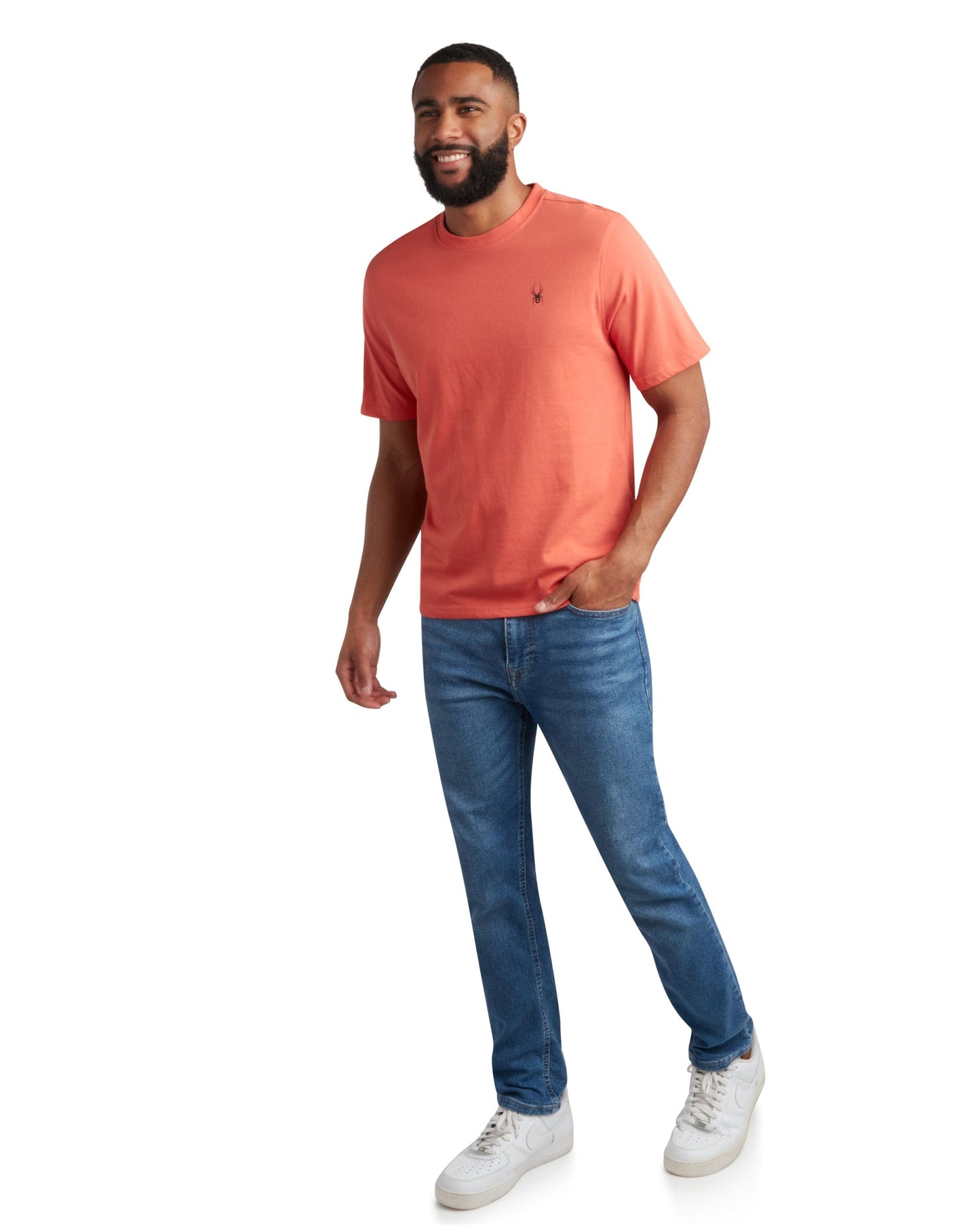Men's Short Sleeve Mountain - Burnt Orange