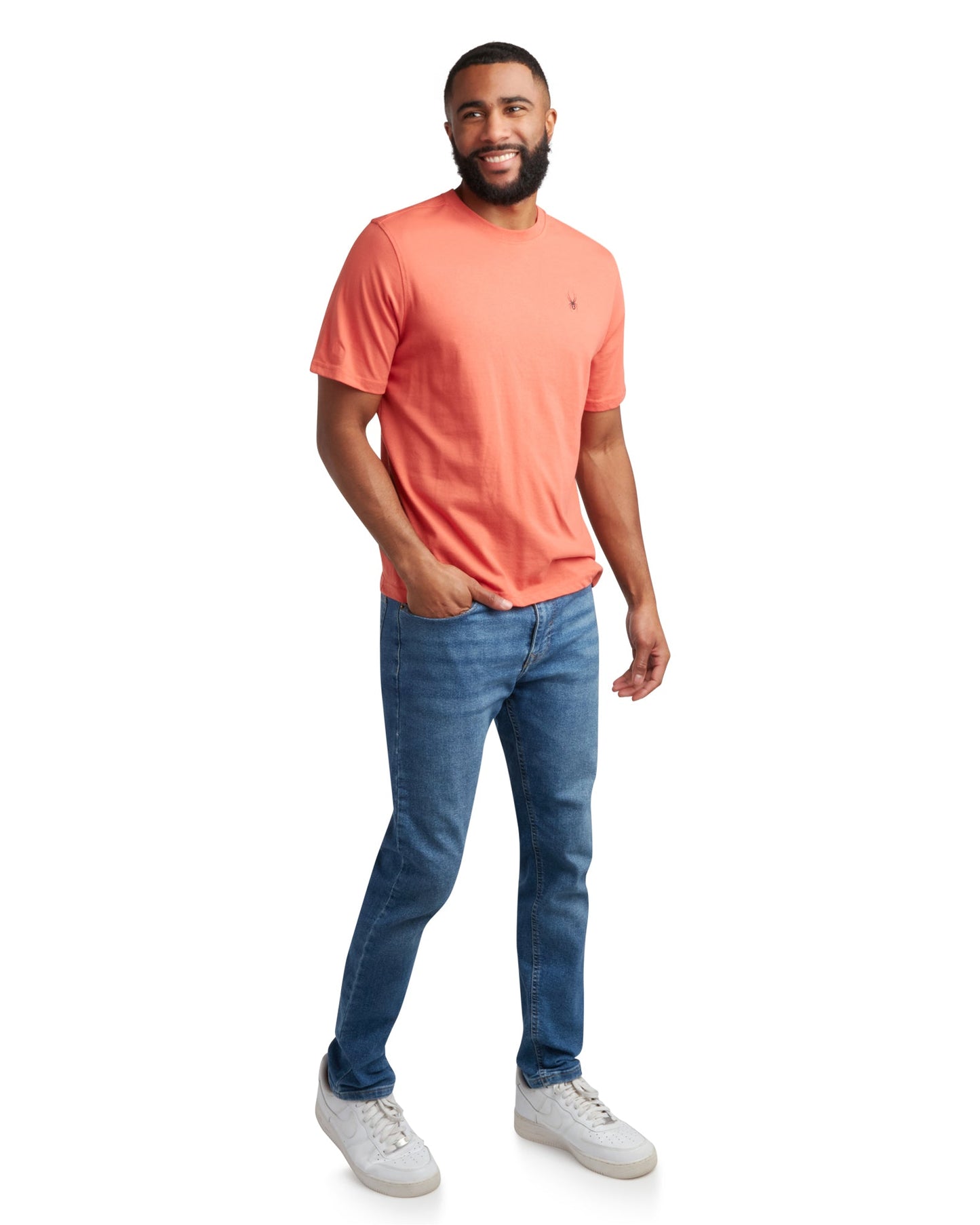 Men's Short Sleeve Mountain - Burnt Orange