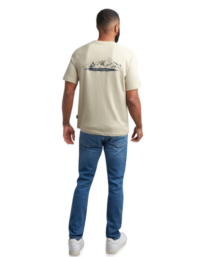 Men's Short Sleeve Mountain - Stone