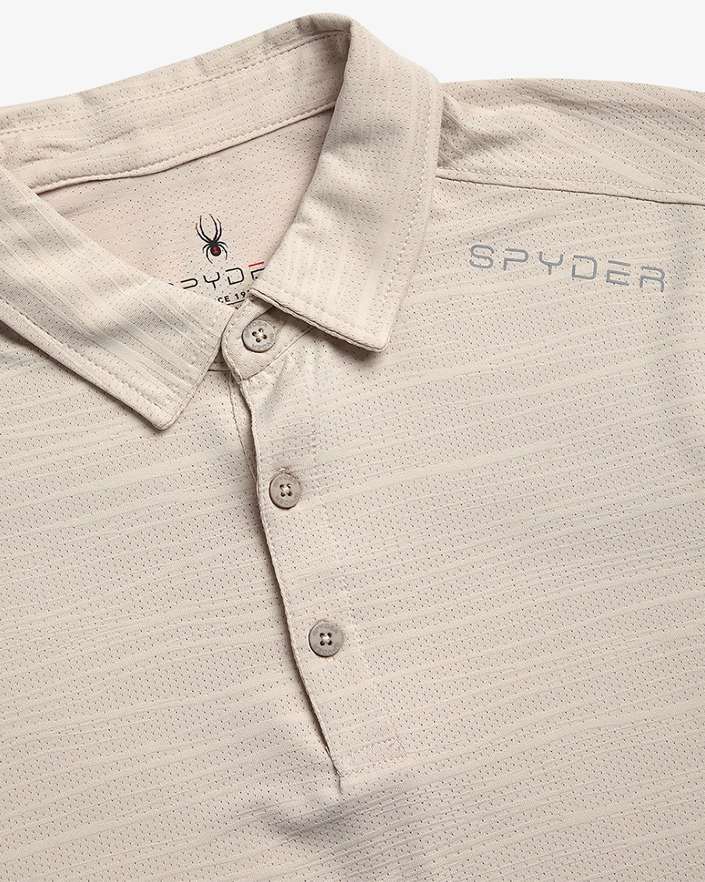 Men's Short Sleeve Jacquard - Bone
