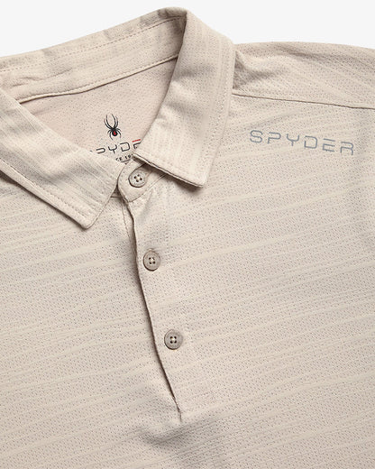 Men's Short Sleeve Jacquard - Bone