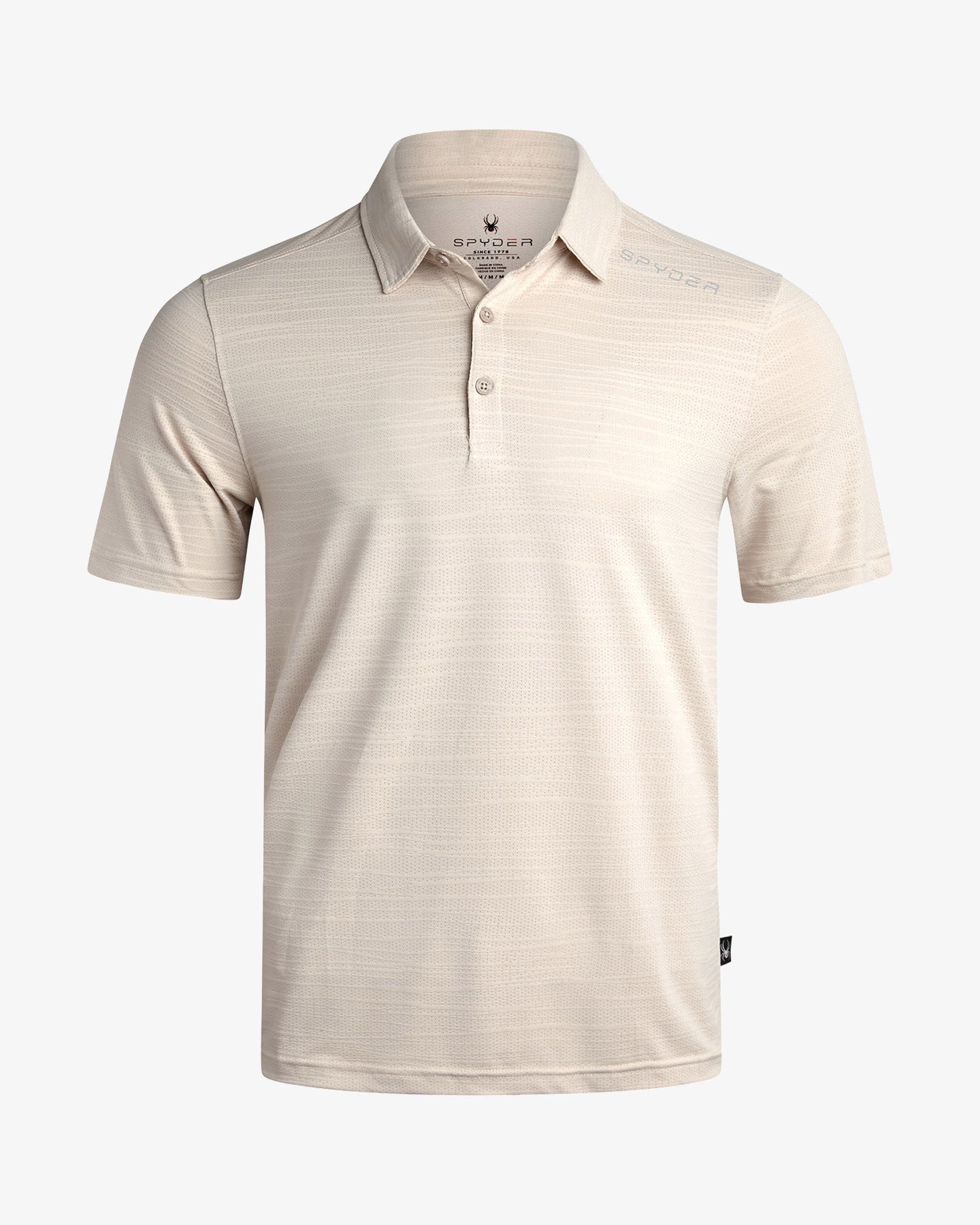 Men's Short Sleeve Jacquard - Bone