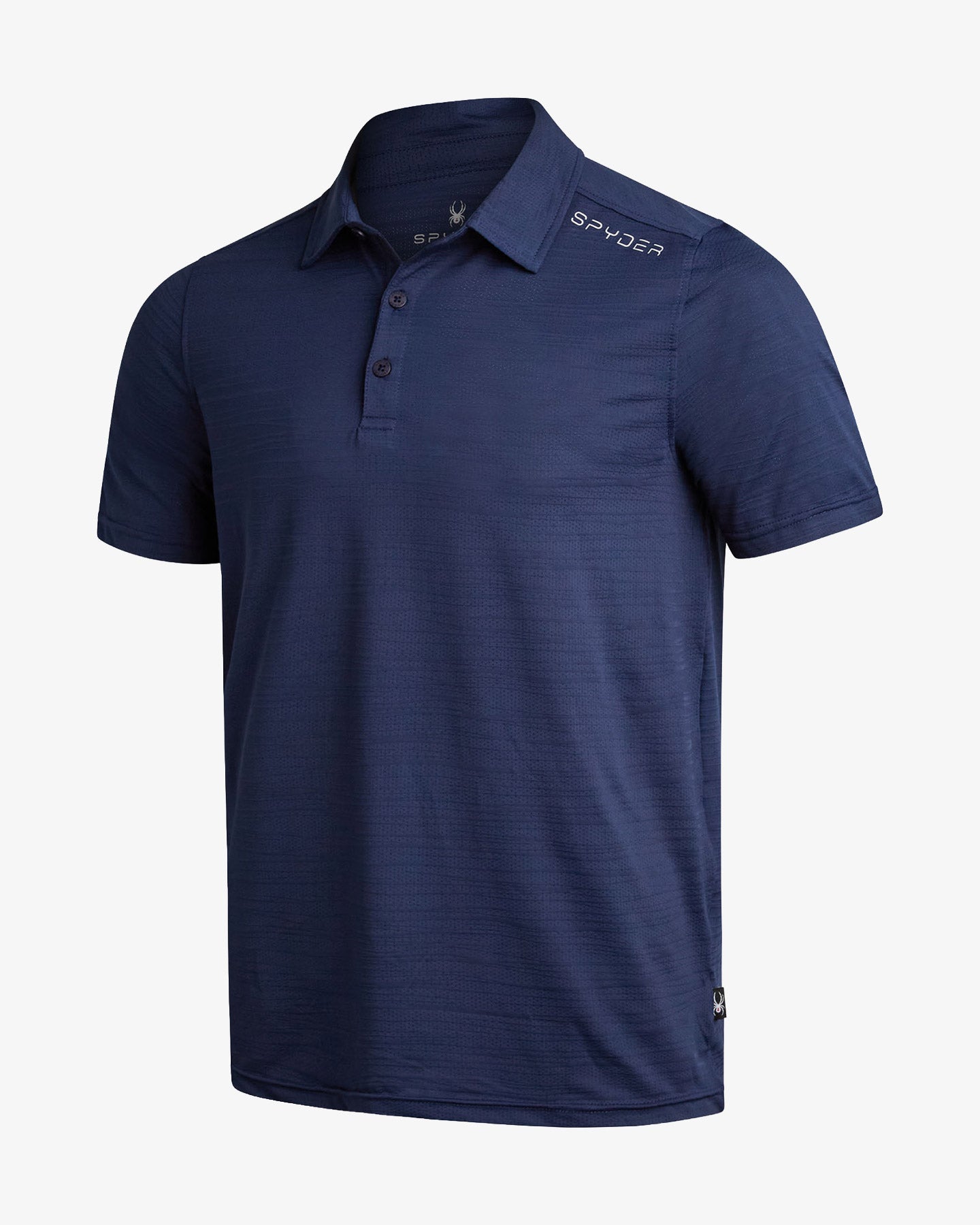Men's Short Sleeve Jacquard - Navy