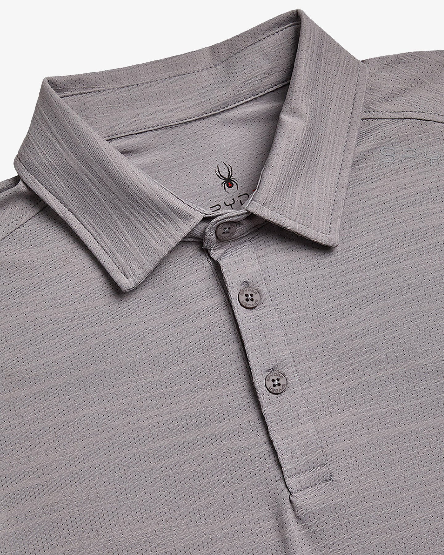 Men's Short Sleeve Jacquard - Pewter