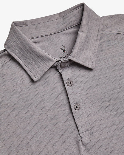 Men's Short Sleeve Jacquard - Pewter