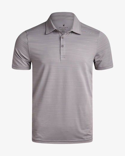 Men's Short Sleeve Jacquard - Pewter