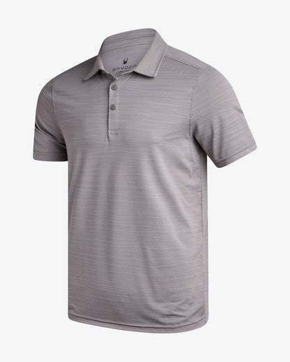 Men's Short Sleeve Jacquard - Pewter